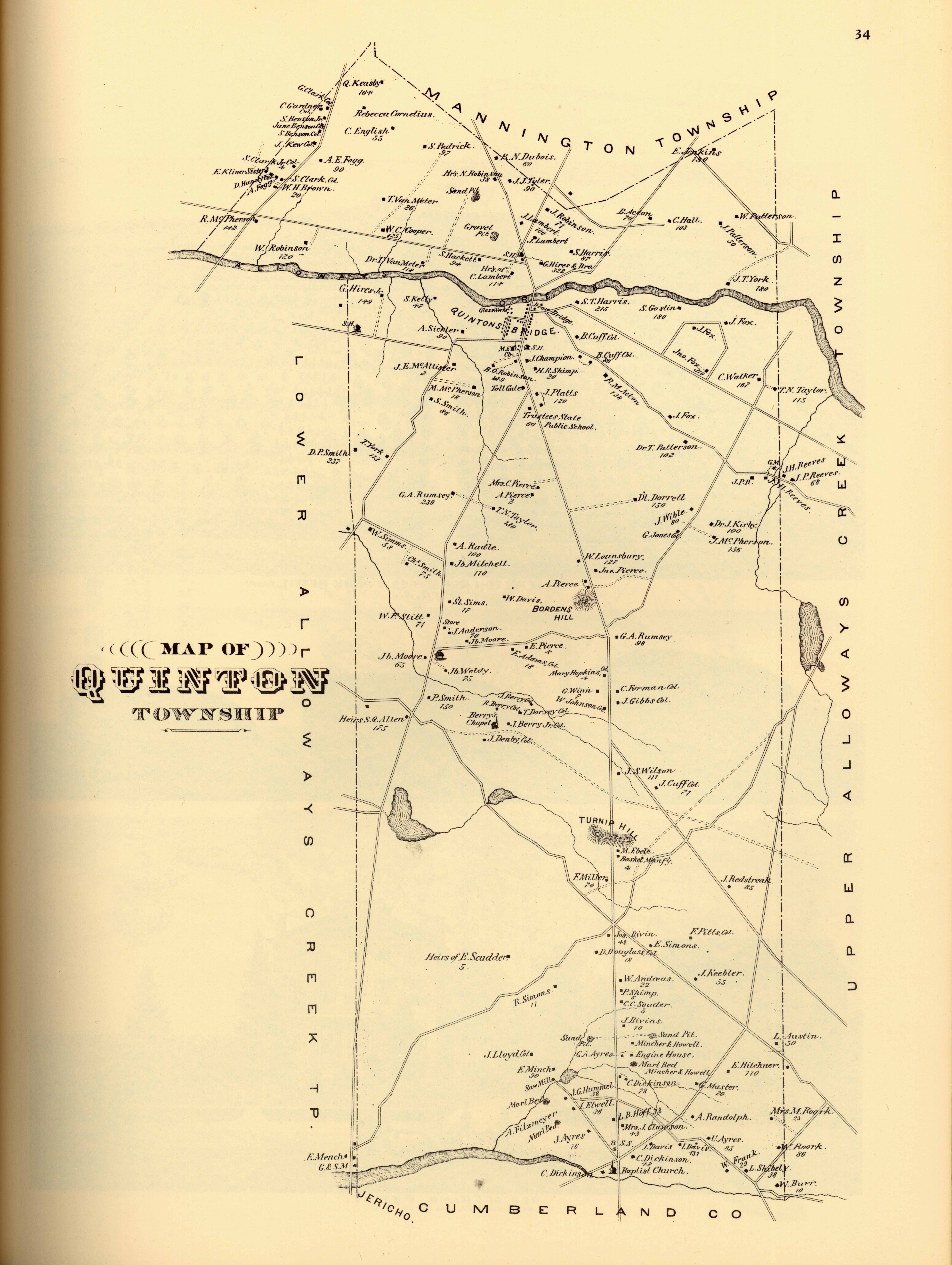 West Jersey History Project Maps from the Everts and Stewart